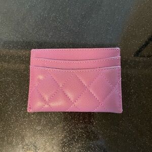 Chanel card holder